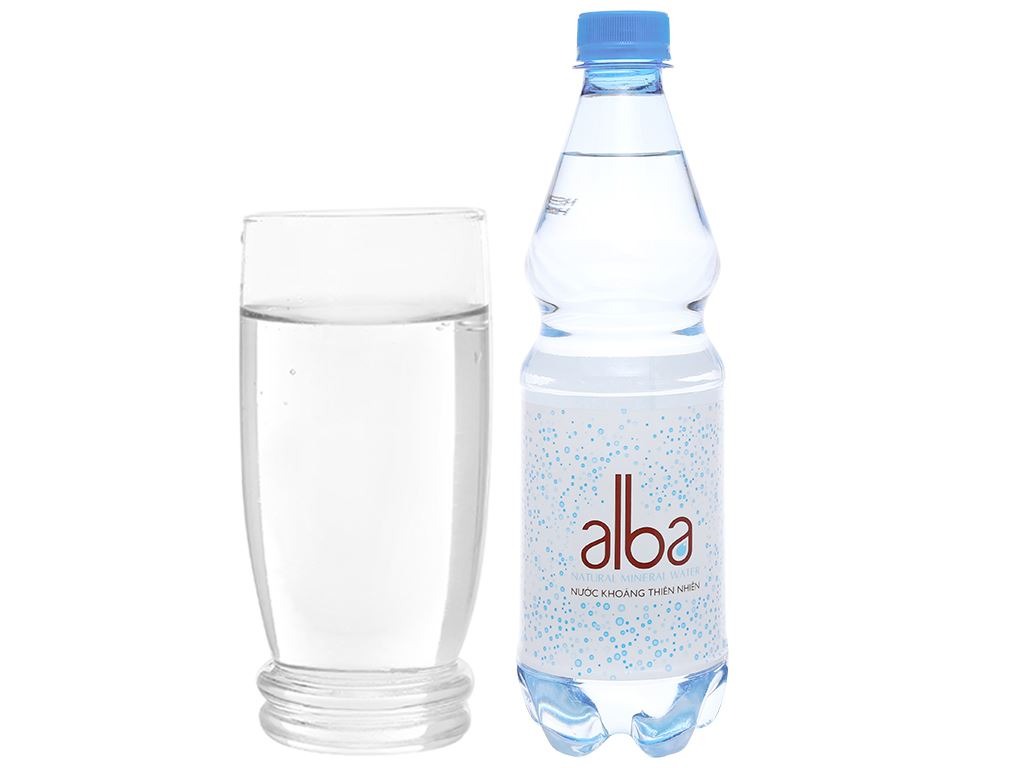 [THÙNG 24 CHAI] Alba Nước Khoáng Thiên Nhiên 500ml