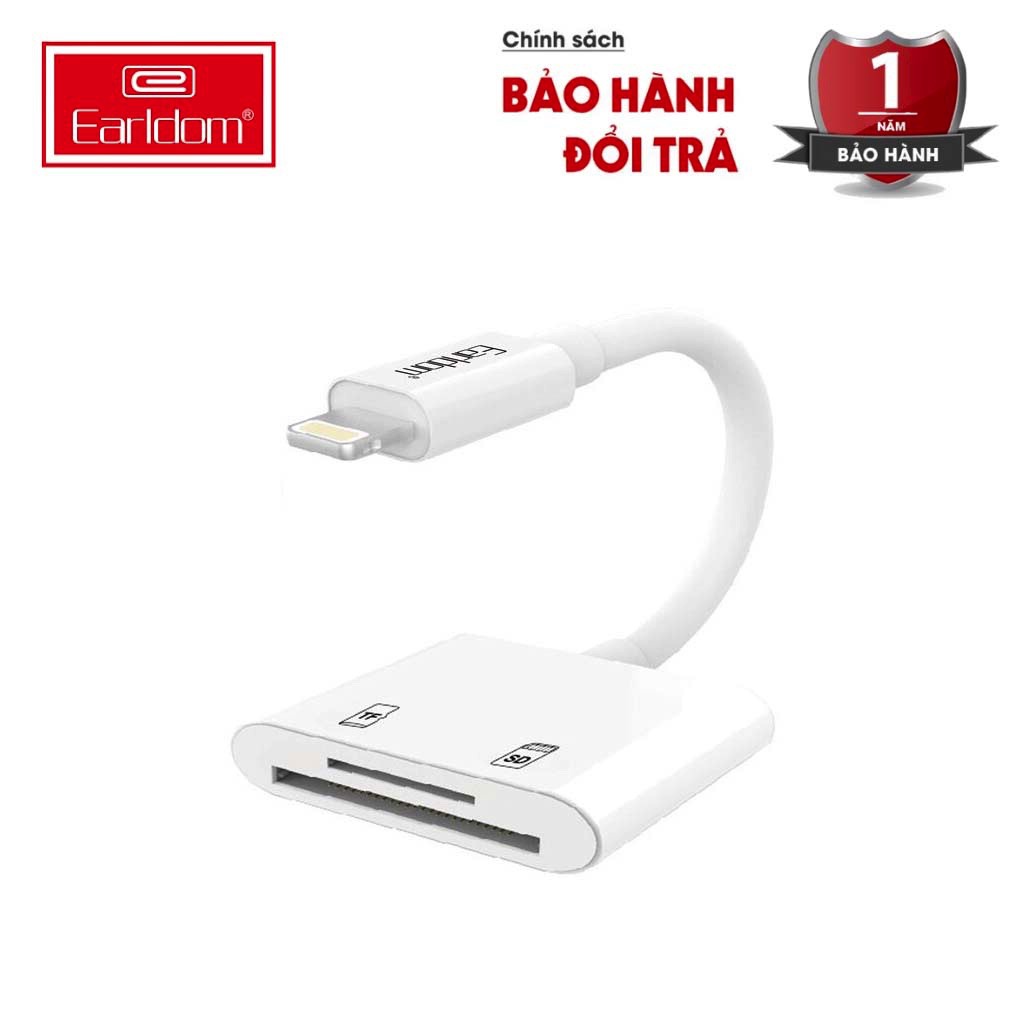 Đầu đọc thẻ nhớ OTG cho Iphone, Ipad Earldom OT47