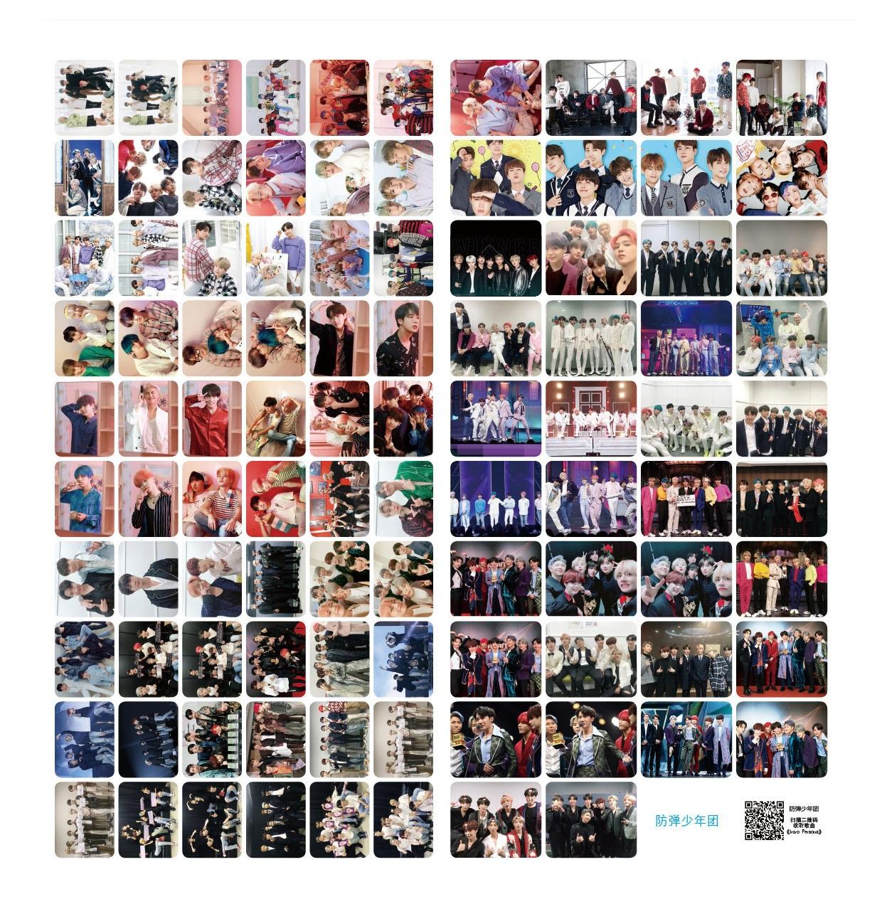 Bộ postcard BTS 460 pcs mới nhất