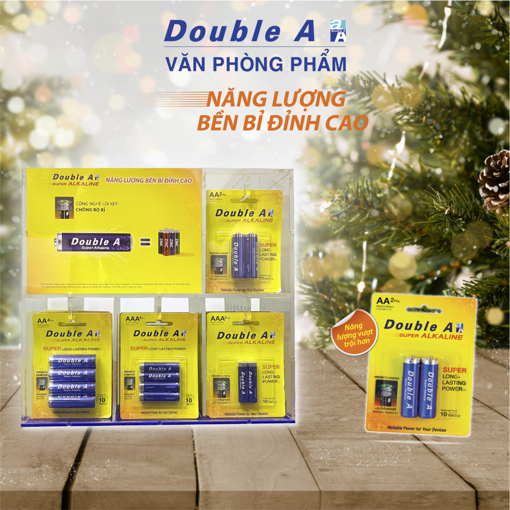 Pin aa - aaa double a super alkaline