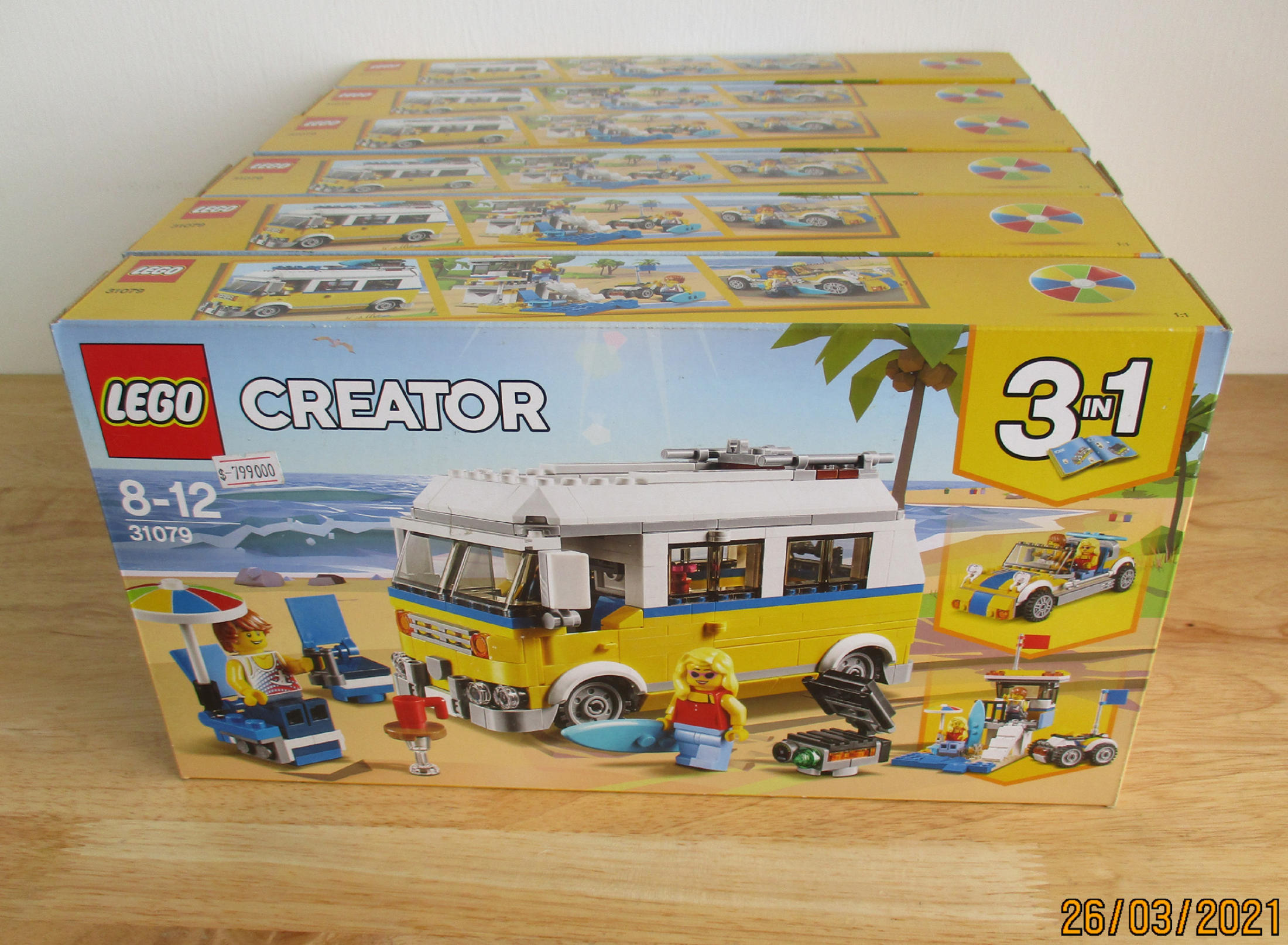 LEGO Creator 31079 Sunshine Surfer Van (New Sealed, Genuine LEGO) - 레고 크리에이터 선샤인 서핑 밴 (31079) (정품)