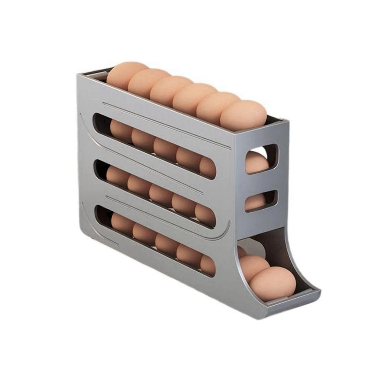 3-tier automatically rolling smart egg tray achieves 30 eggs