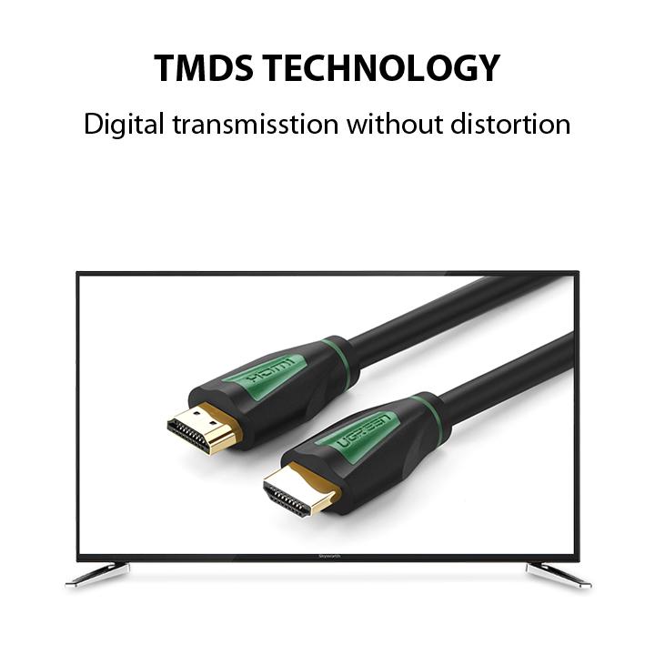 Cáp HDMI 2.0 Hỗ Trợ 4K 3D UGREEN HD116 - Dài 3.0m