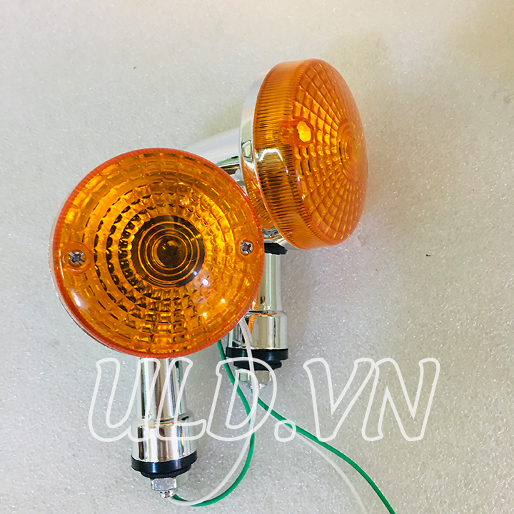 ĐÈN XI NHAN BA BÁNH KIỂU TRÒN
