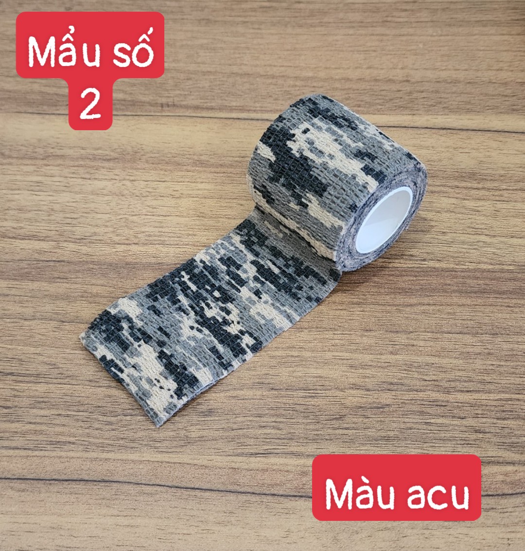 Băng keo ngụy trang co giãn được chọn màu