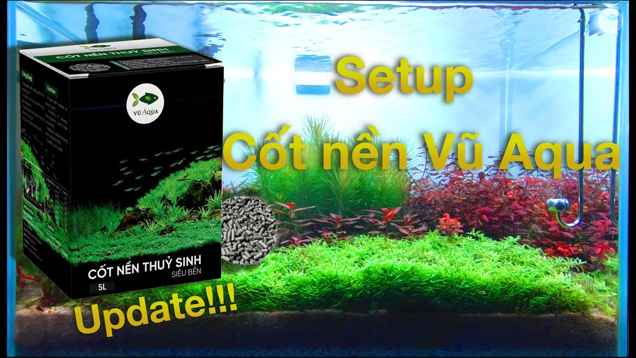 Cốt nền thủy sinh Vũ Aqua (hộp 2l)- Cốt nền cho hồ cá cảnh thủy sinh