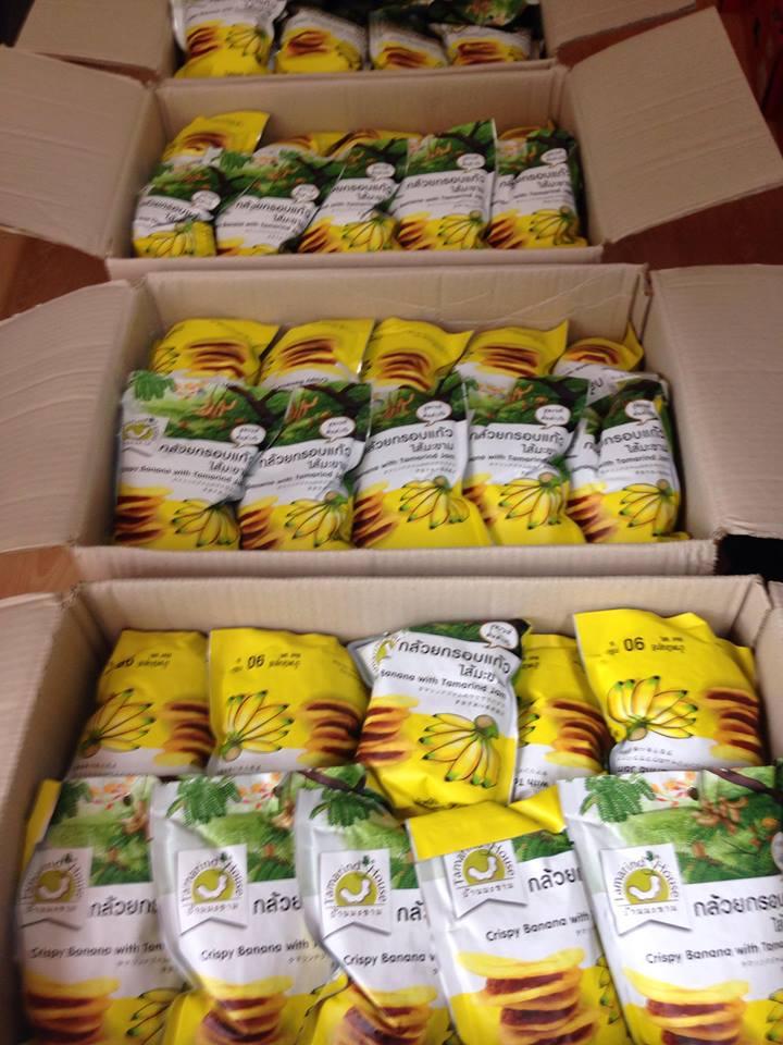 Chuối sấy kẹp me đăc sản Thái Lan 90gr