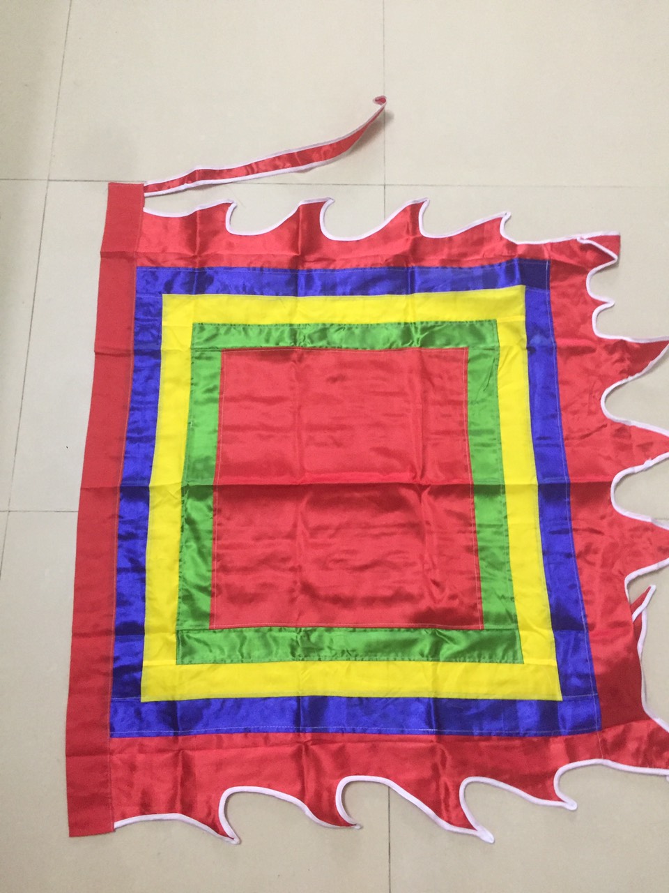 Cờ Ngũ Sắc - Cờ Thần Loại 1x1m