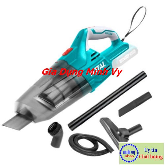 Máy hút bụi dùng pin Lithium 20V TOTAL TVLI2001 (KHÔNG KÈM PIN VÀ SẠC)