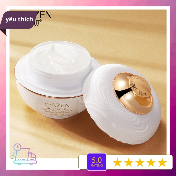[HCM][Giá Hủy Diệt] Kem dưỡng da Venzen tinh chất sữa dê 100g