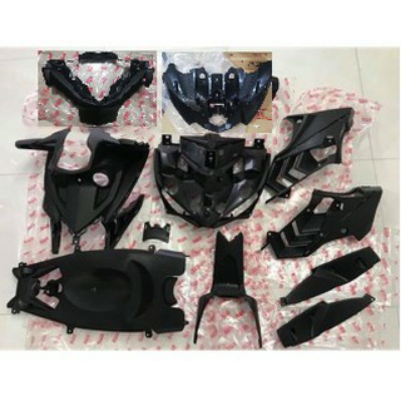 Full dàn nhựa nhám đen exciter 150 zin full box