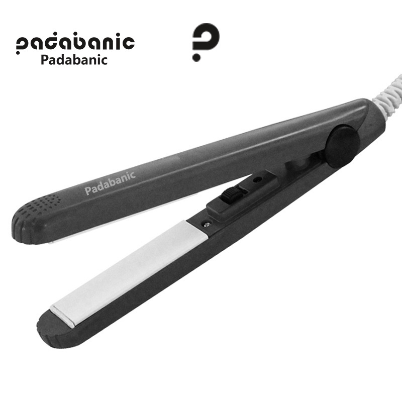 Máy Duỗi Tóc Mini Padabanic, Máy Làm Tóc Kẹp thẳng, Ép tóc, Uốn cúp làm tóc xoăn lọn đa năng