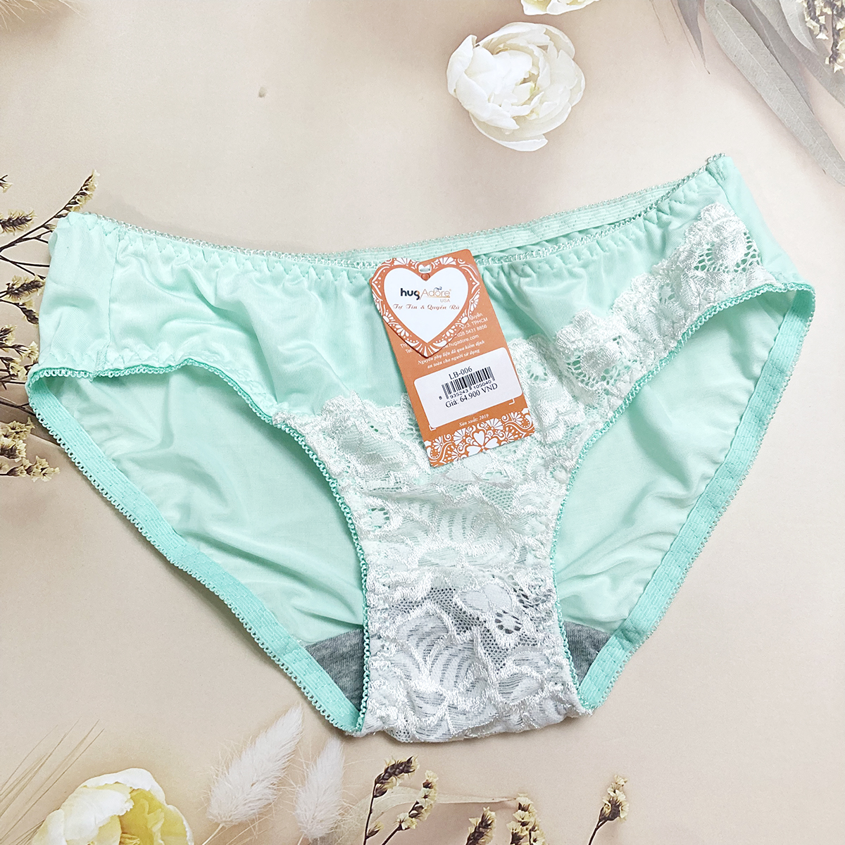SALE Quần lót nữ thun lạnh, thun lạnh phối ren