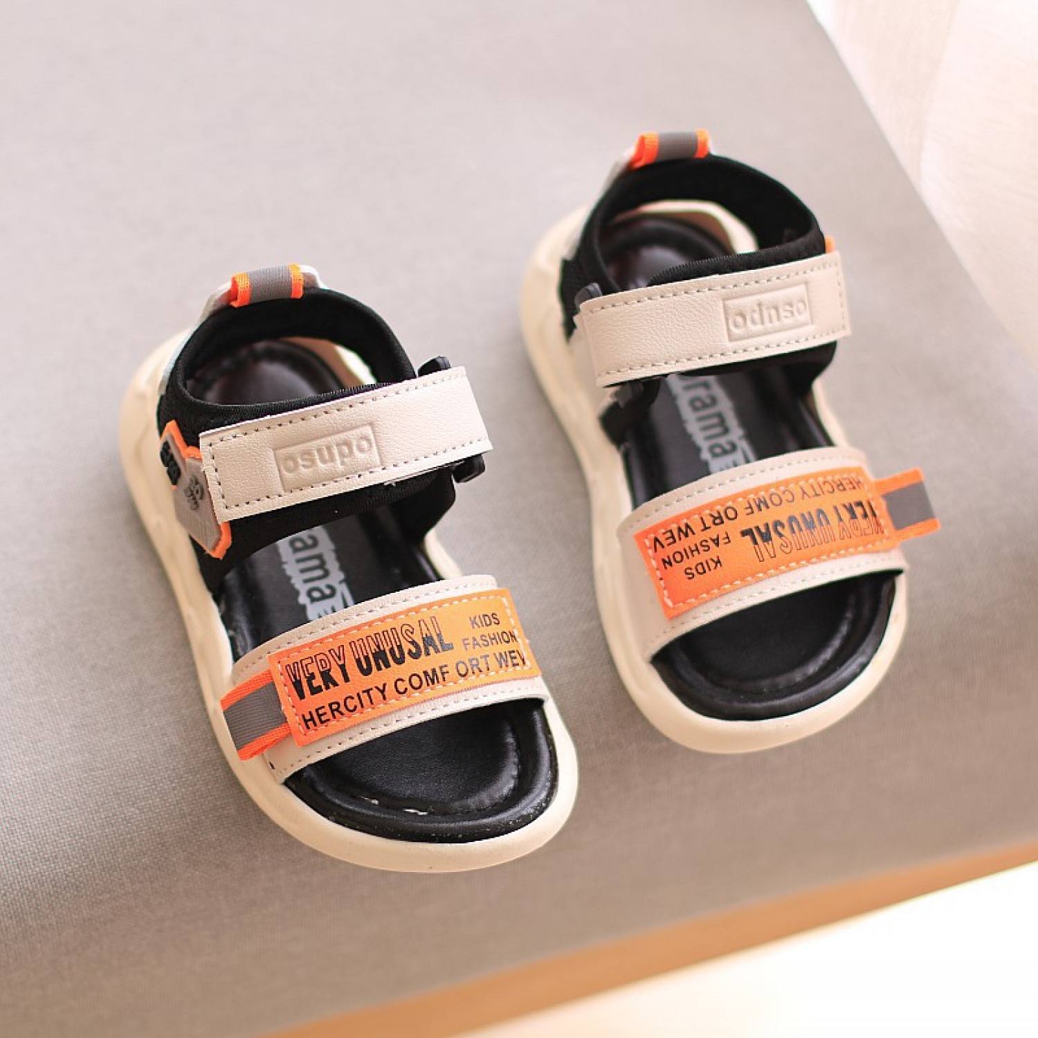 Dép Sandal Tập Đi Very Unusal Phong Cách Hàn Quốc Năng Động Cho Bé Từ 1-6 Tuổi