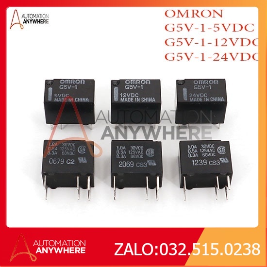 Relay rơ le omron g5v-1 6 chân 5vdc 12vdc 24vdc