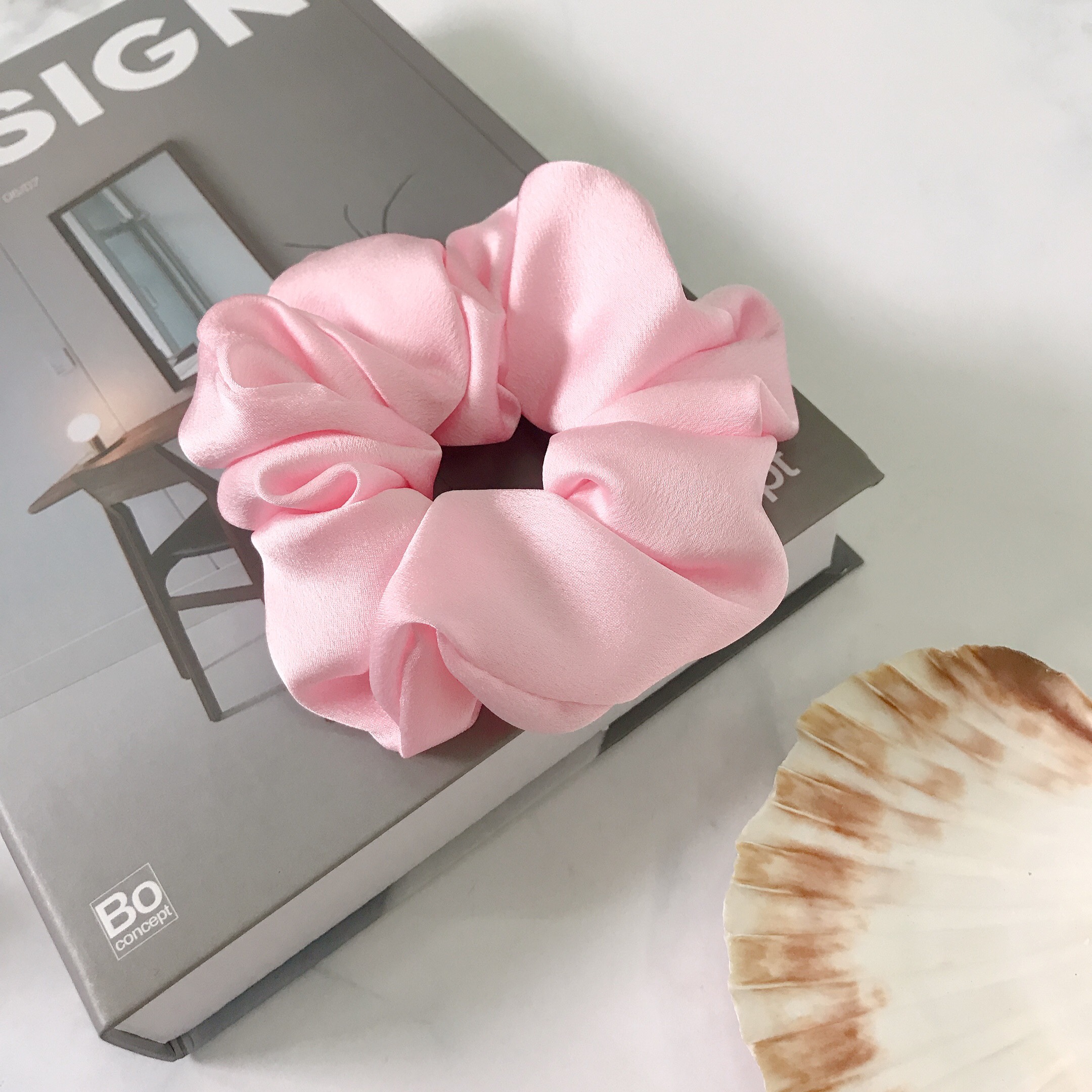 Buộc tóc scrunchies phi bóng cup of clouds