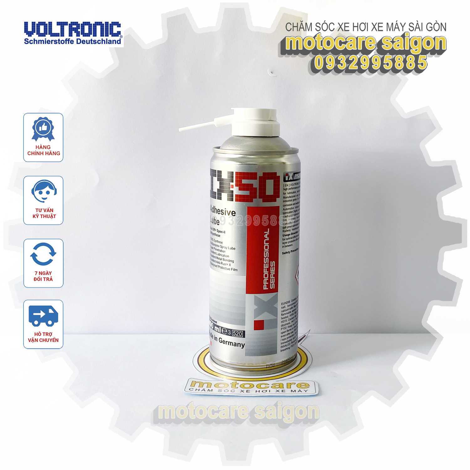 Xịt dưỡng sên VOLTRONIC IX50 (400ml)