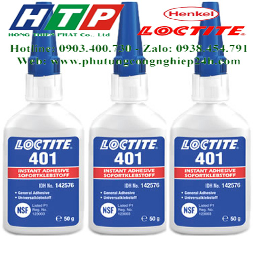 Keo dán nhanh khô Loctite 401-20gr