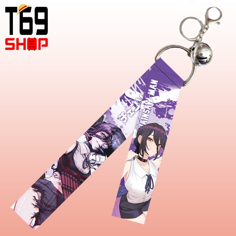 Móc khóa dây chuông anime Chainsaw Man [T69 Shop]