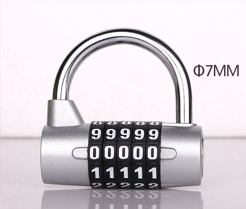 [SALE GIẢM 80%]khóa chữ số 5 số tiện lợi,, khóa Cửa Mã số, Khóa mã số ngăn chộm,khóa an toàn, cố định, Khóa Vali Khóa Balo,chất liệu thép cao cấp