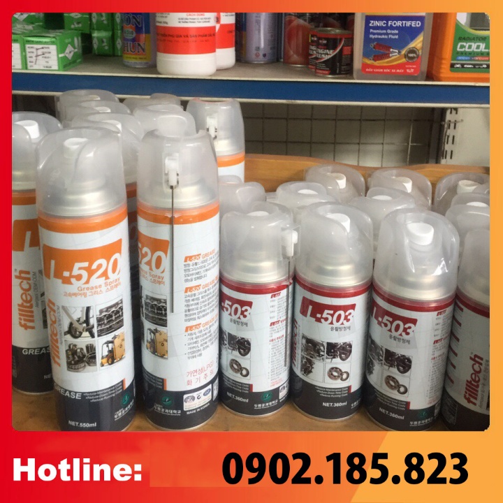 Dầu bôi trơn chống gỉ hàn quốc l-503 , chất tẩy rỉ sét
