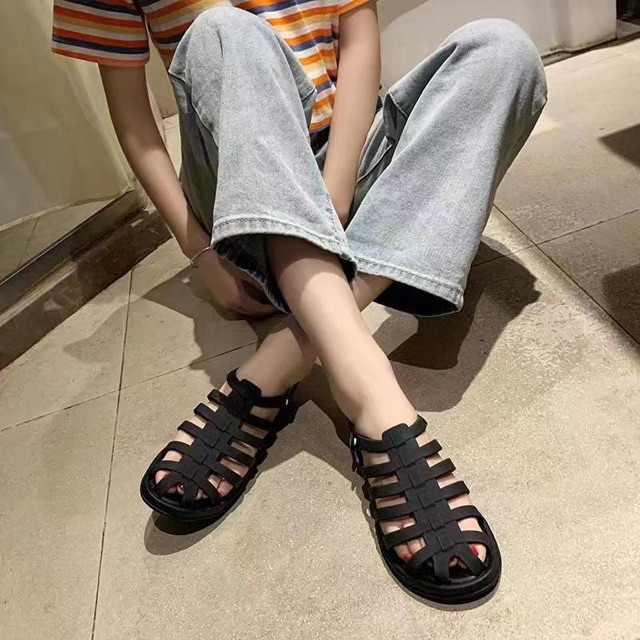 GIÀY SỤC SANDAL LƯỚI SIÊU HOT-form nhỏ tăng size