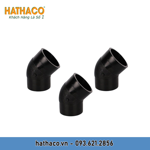 Chếch 45 Độ Dùng Cho Ống HDPE 63 Hàn Nối Đầu