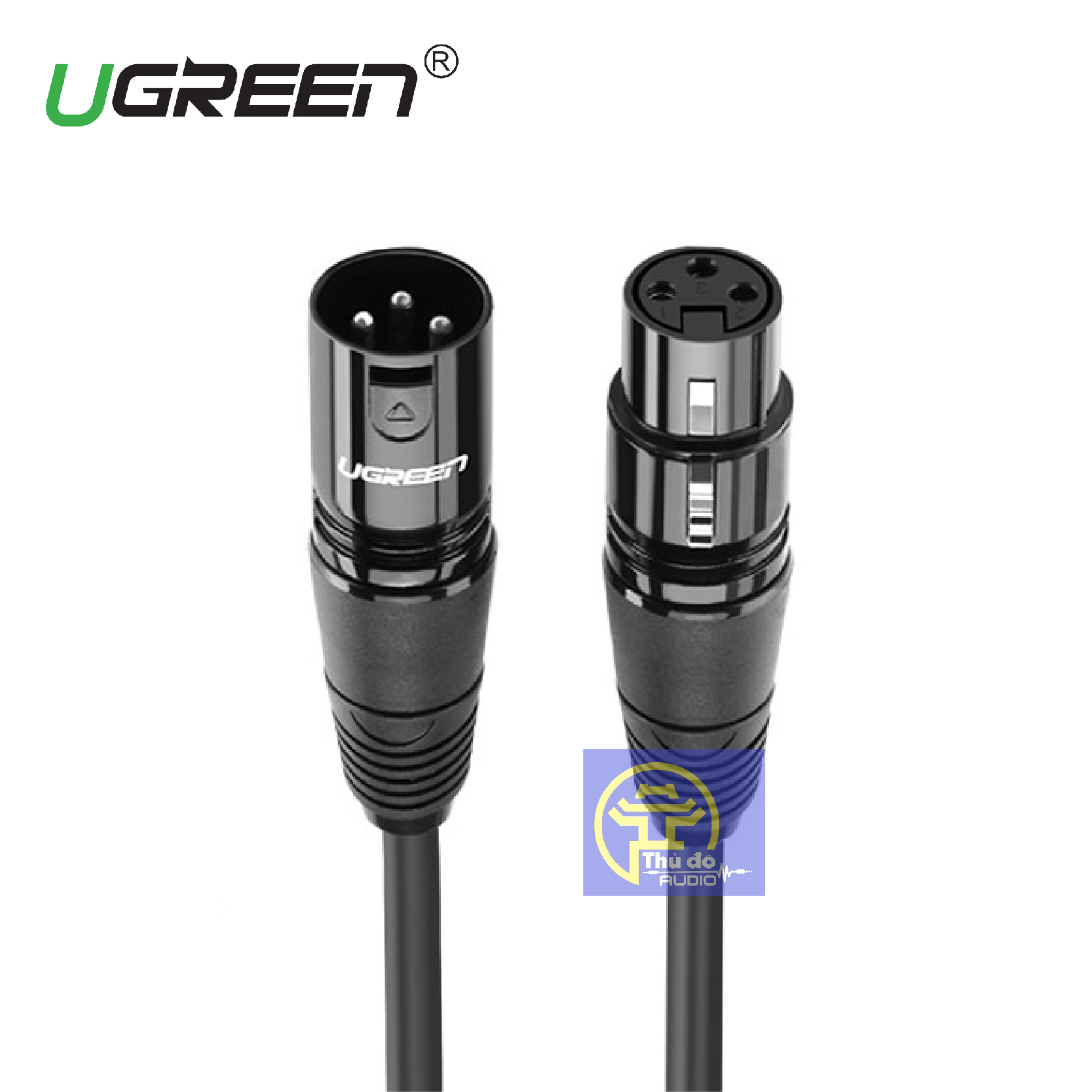 [Chính hãng] 01 Dây Audio nối dài MIC XLR (Cannon) 6mm UGREEN AV130