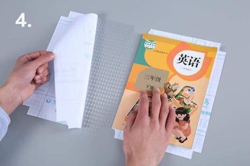 Mua Combo 20 miếng Decal bọc sách vở chống nước ,chống rách cho học sinh