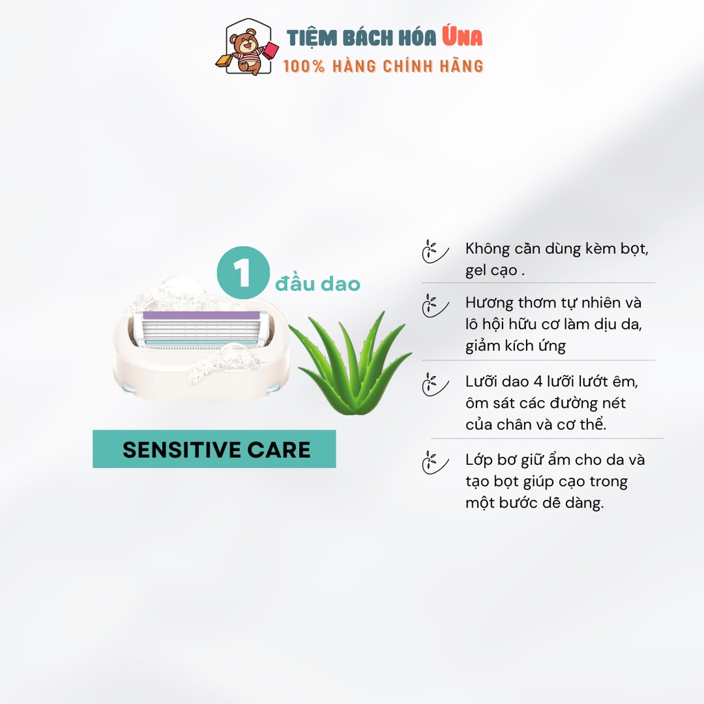 Đầu bơ thay thế dao cạo lông Schick Intuition