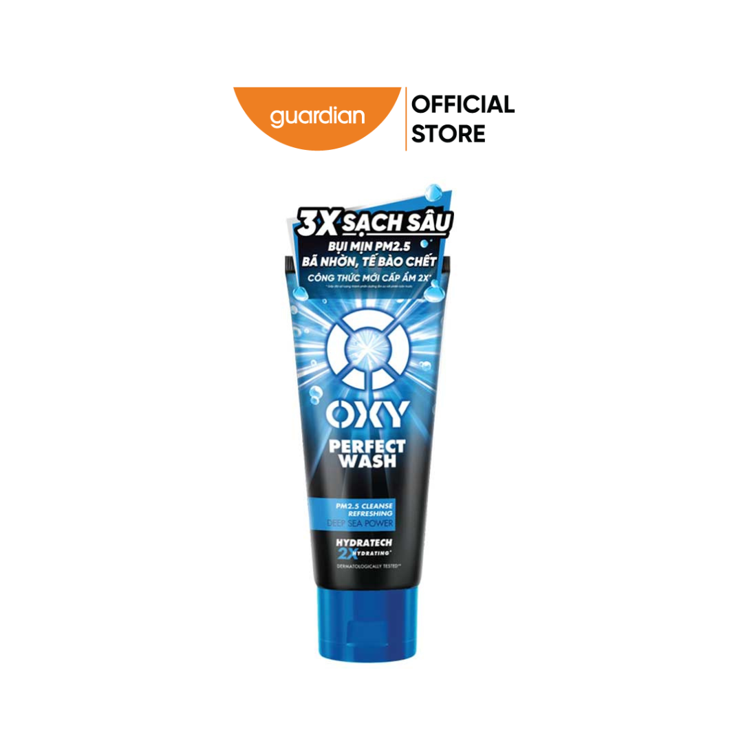 Kem rửa mặt mát lạnh perfect wash oxy 100gr