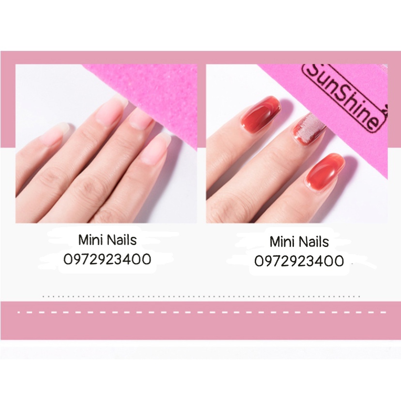 Phao Ngắn Mịn Mài Móng Sunshine Chăm Sóc Móng Làm Nail - Mini Nails