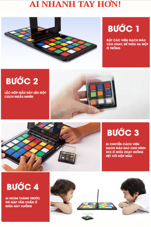 BÀN ĐẤU RUBIK'S RACE