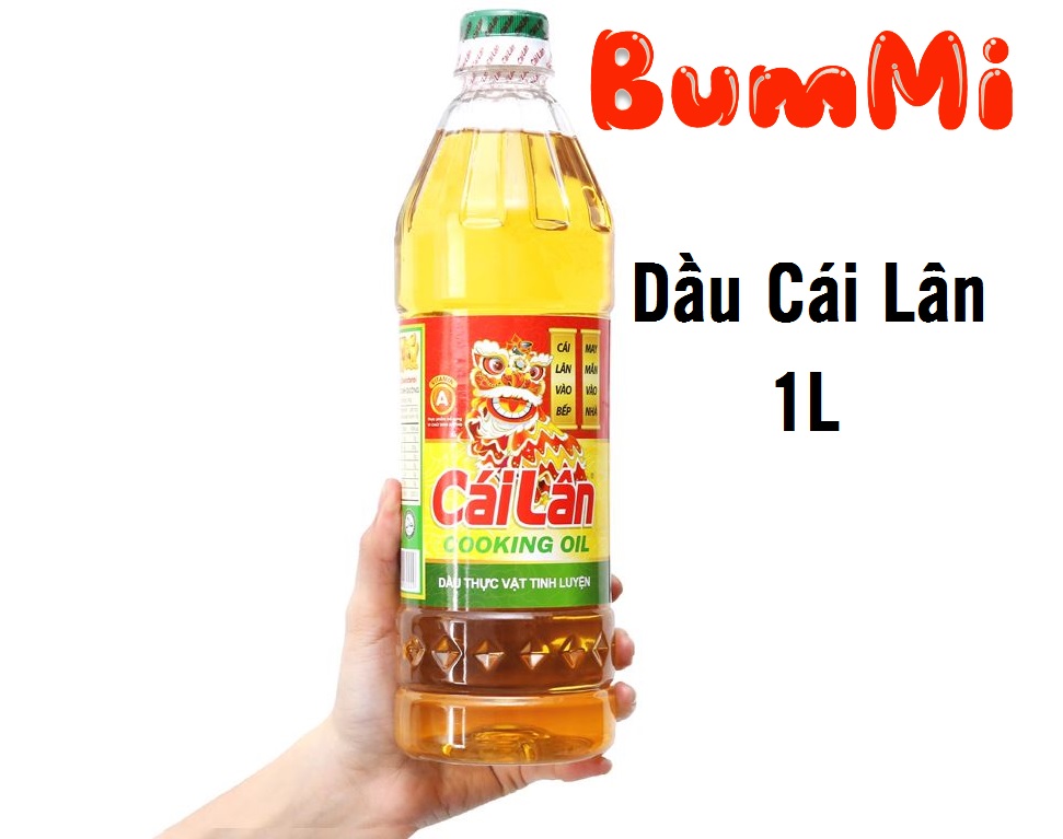 Dầu ăn cái lân 1l chai-bich