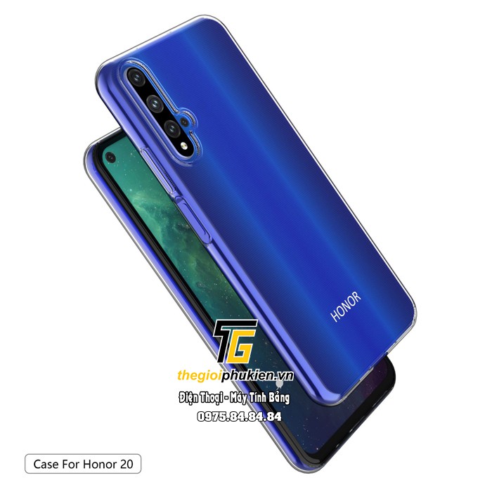 Ốp lưng Huawei Nova 5T dẻo trong siêu mỏng 0.5 mm