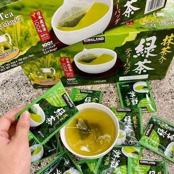 Kircs Green Tea 100-pack box