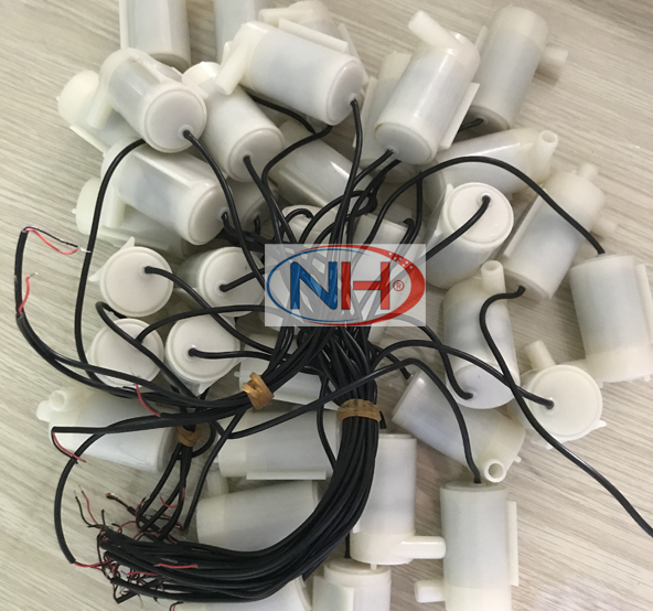 Máy Bơm Chìm Mini Máy Bơm Nổi Mini 1 đầu 2 Đầu 3V - 6V DC