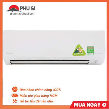 ✅[Trả góp 0%]Máy lạnh Daikin Inverter 2 HP FTKQ50SAVMV