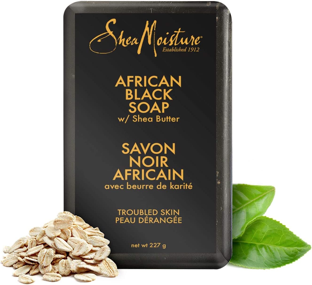 (có bill nhập)Xà bông đen Shea Moisture African Black Soap 227g