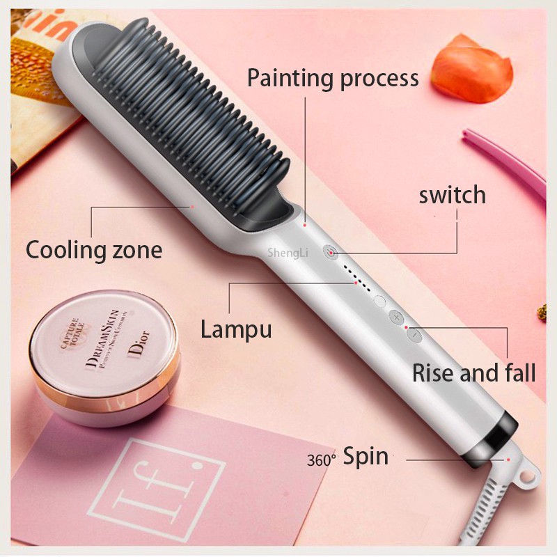 [LD] [LD] Lược Điện Chải Thẳng Tóc , tạo kiểu tóc đơn giản phong cách hàn quốc (có sỉ giá siêu rẻ)
