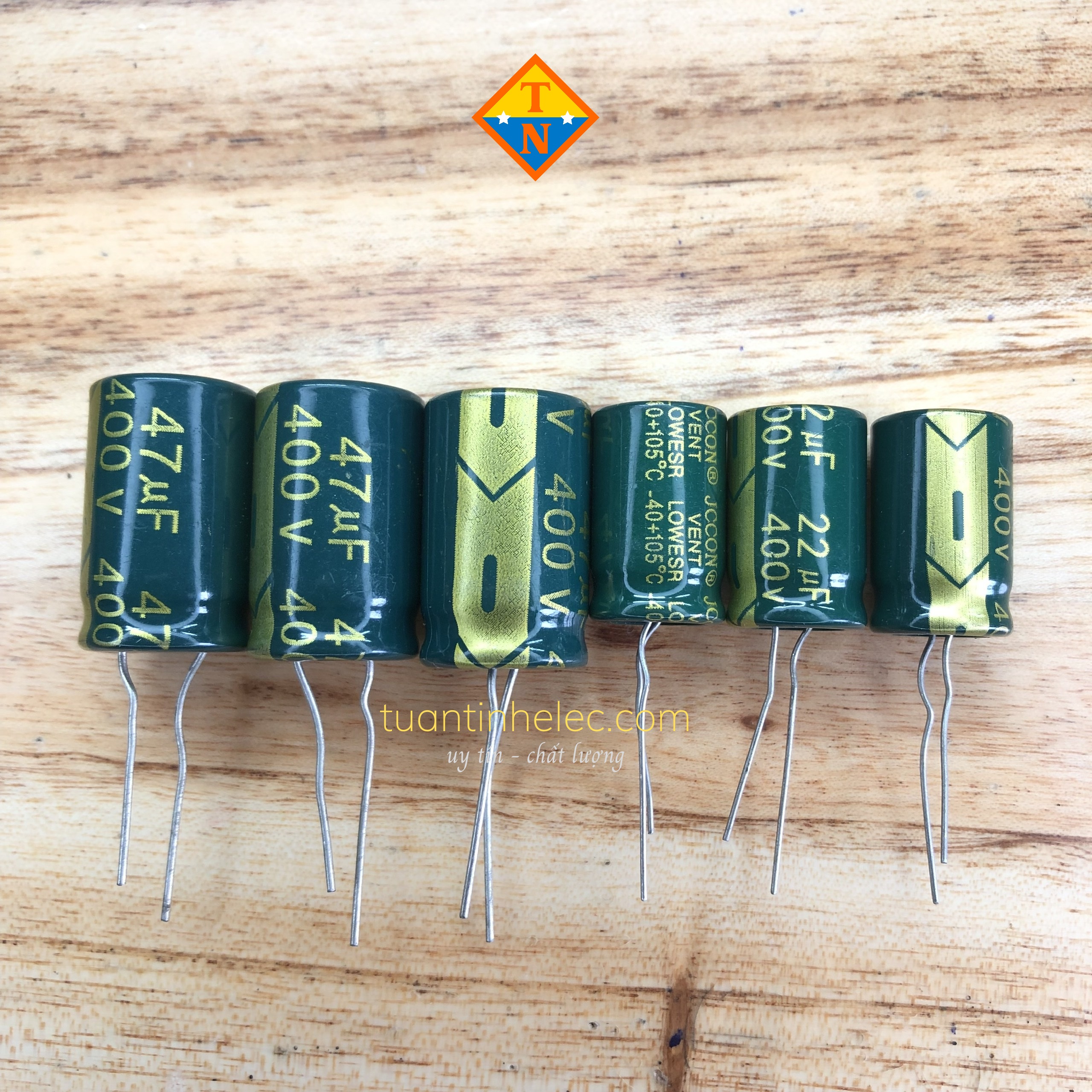 Tụ hóa 400V tần số cao các loại