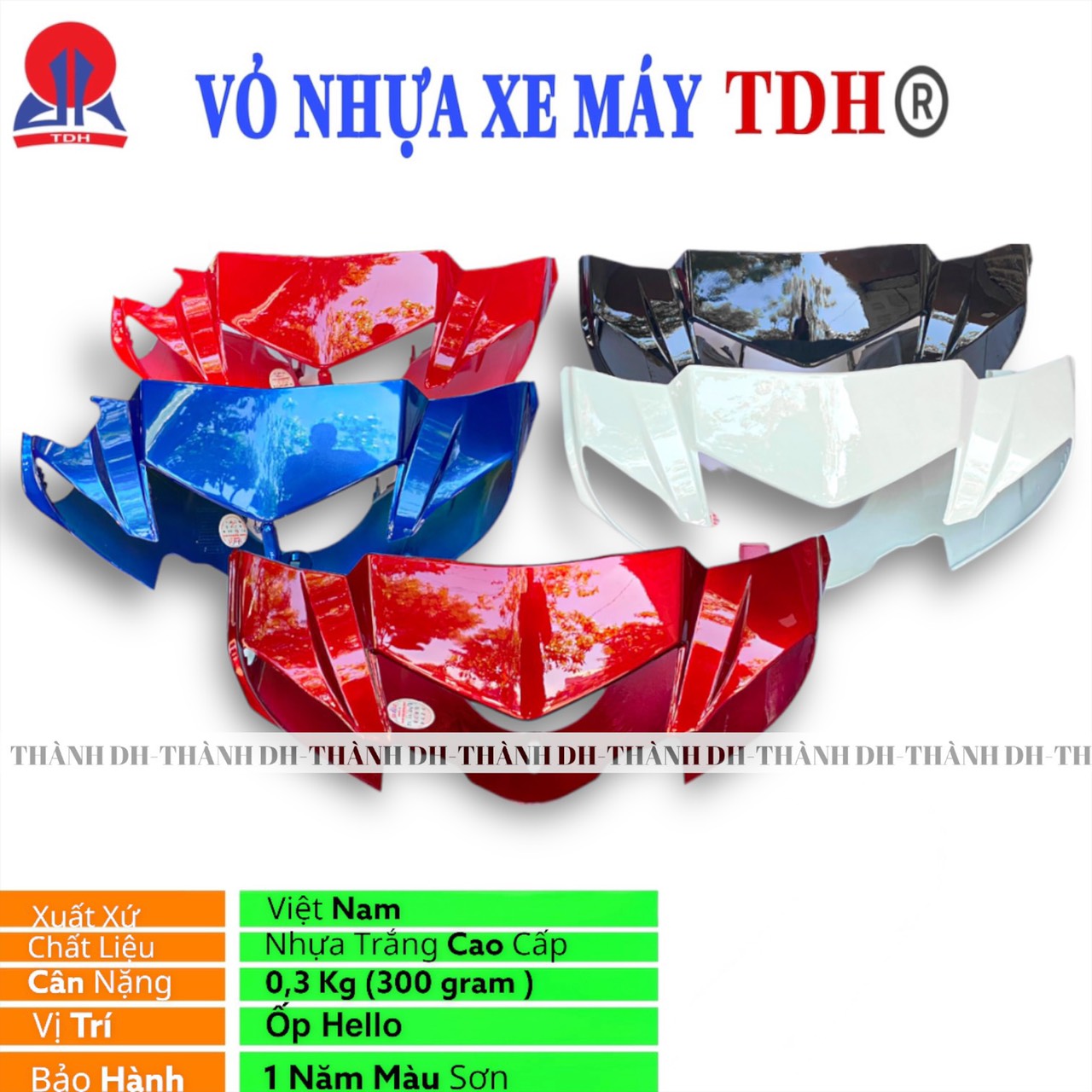 Ốp đầu đèn Si Hello thắng Đùm - Đĩa (có lẻ ốp)