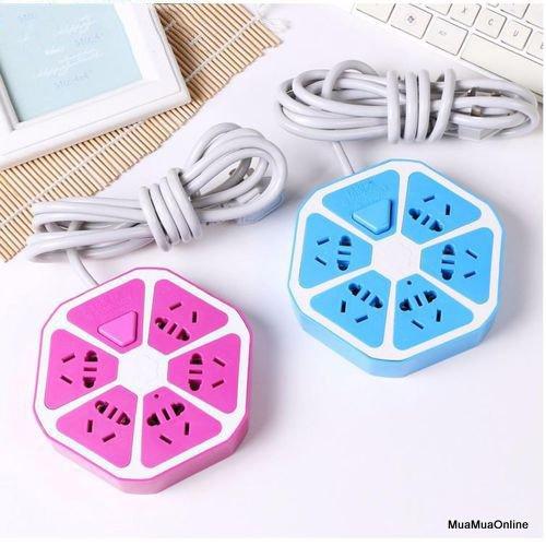 Ổ cắm điện hình trái cam có công tắc