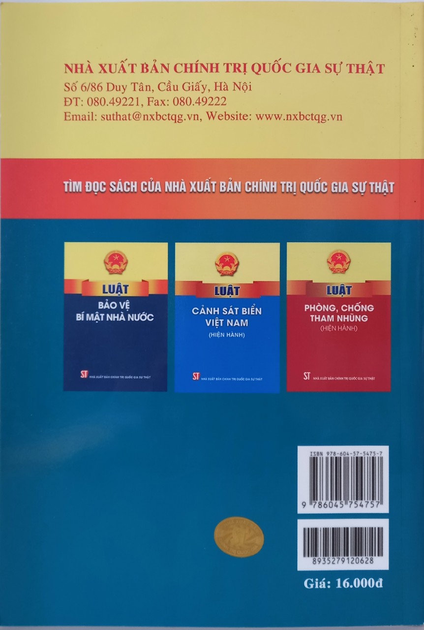 Luật Công An Nhân Dân - Sách Luật Pháp