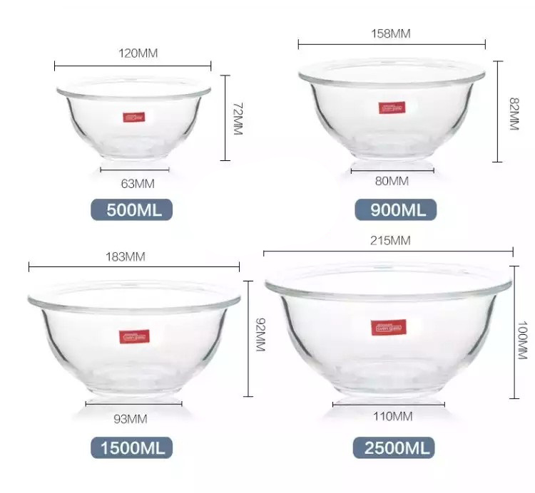 Tô thủy tinh chịu nhiệt LocknLock các loại