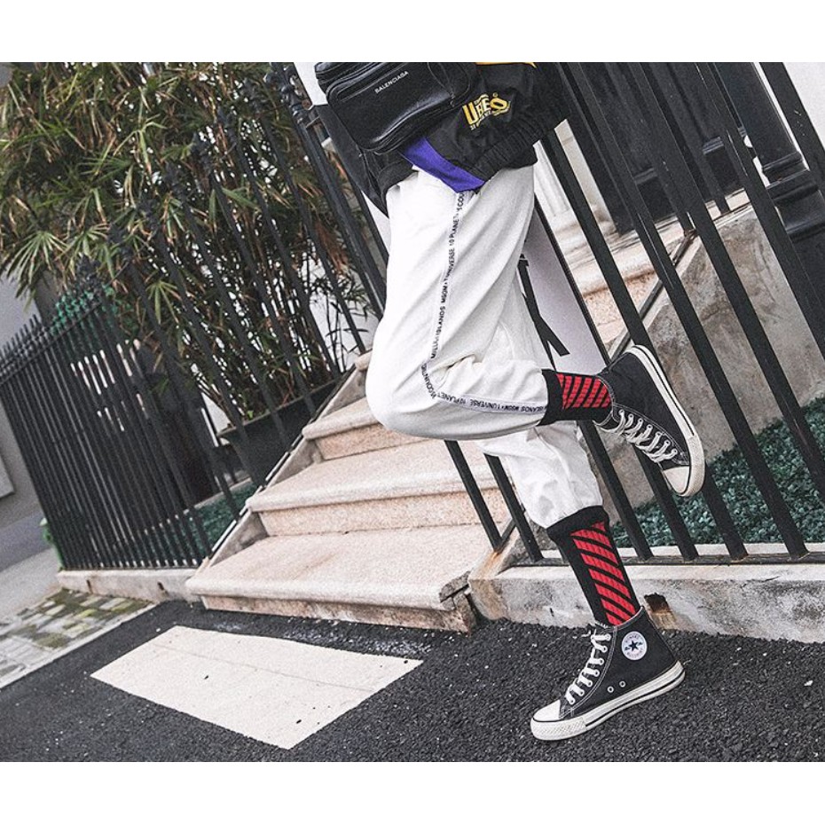 Bộ 5 đôi tất cao cổ Unisex