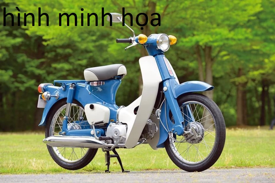 Yên cub cho anh em dọn xe - màu đen trắng