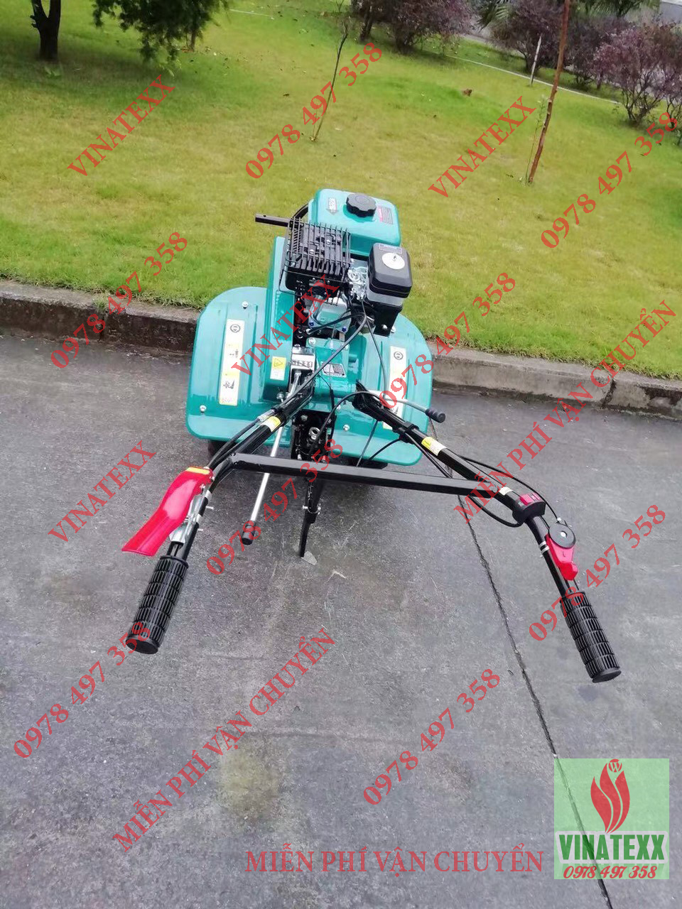 Máy Cày Máy Xới Đất Mini Máy Xới Đất Chạy Xăng Turbo 170f