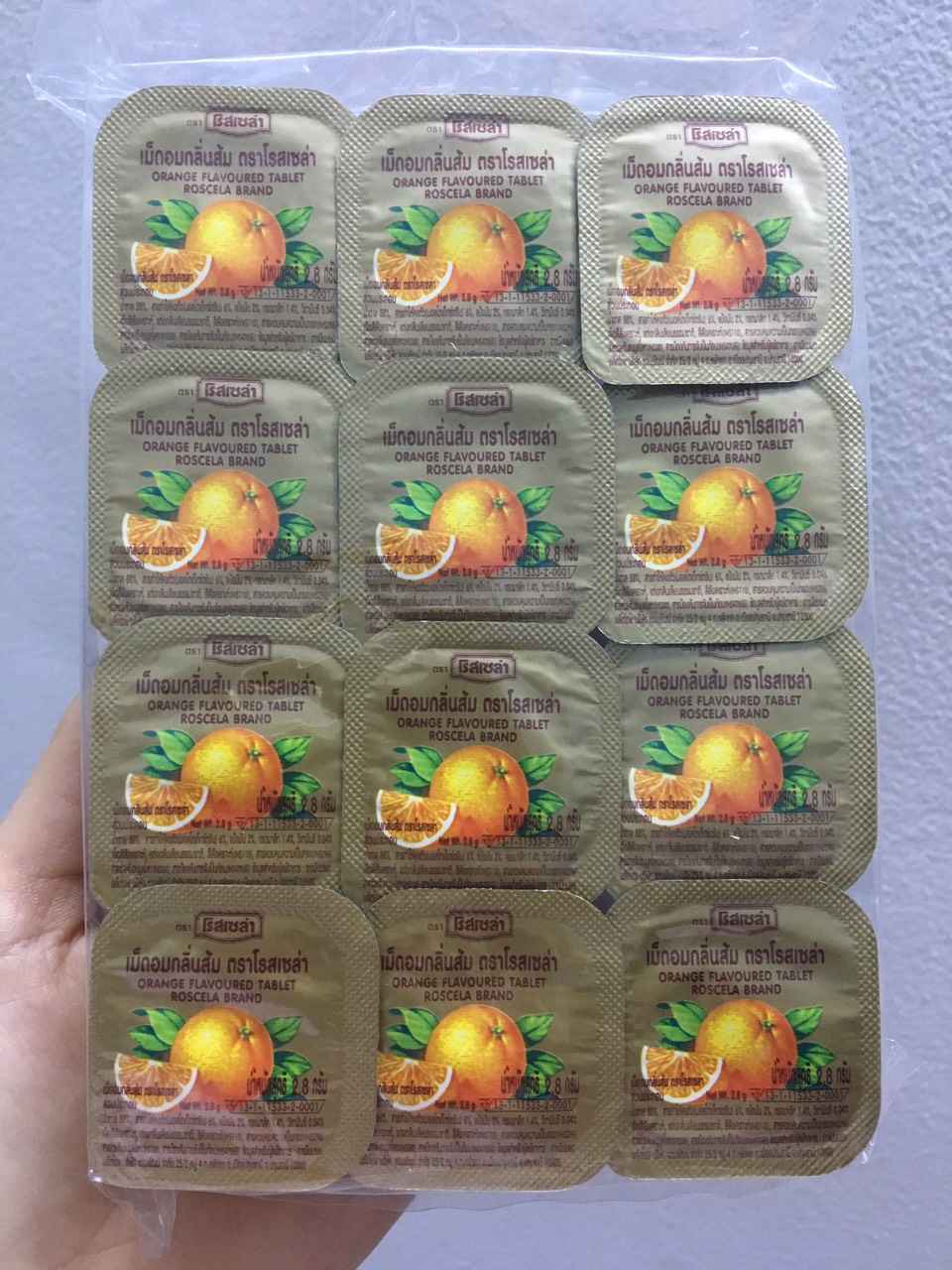 KẸO CAM C TUỔI THƠ HÀNG THÁI LAN