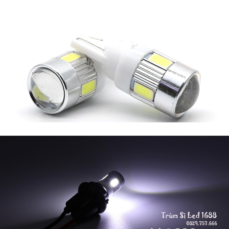 [Giá 1 Đôi] ĐÈN LED XI NHAN DEMI 6 TIM XE MÁY